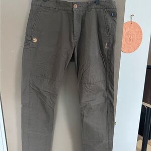 Fjällräven Olive Green Outdoor Pants
